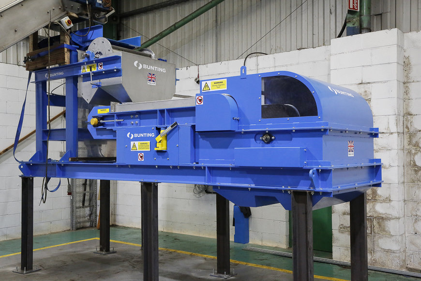HML Recycling Operate Bunting Magnetic Separators
